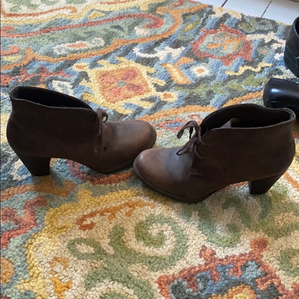Clark’s leather booties